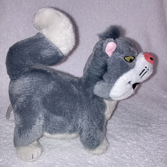 Authentic Disney Lucifer Cat from Cinderella Plush Stuffed Animal Toy 8" - Picture 2 of 8